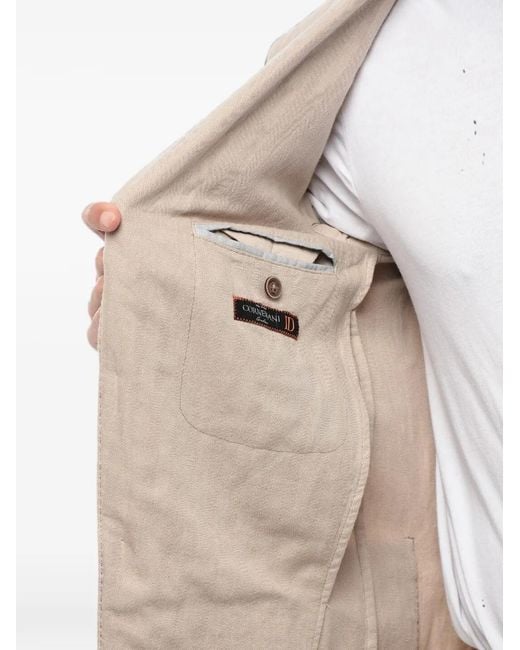 Corneliani Natural Patch-Pocket Blazer for men