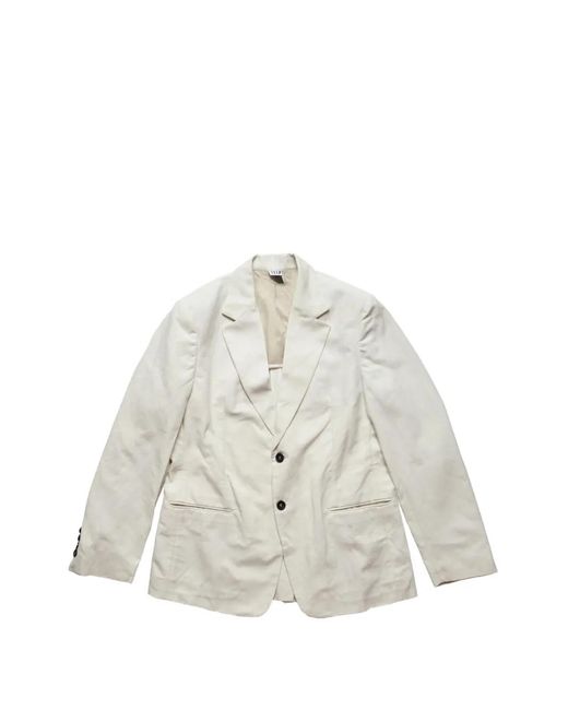 Winnie NY White Single-Breasted Blazer for men