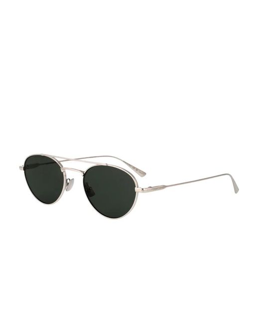 Saint Laurent Metallic Pilot-Frame Sunglasses