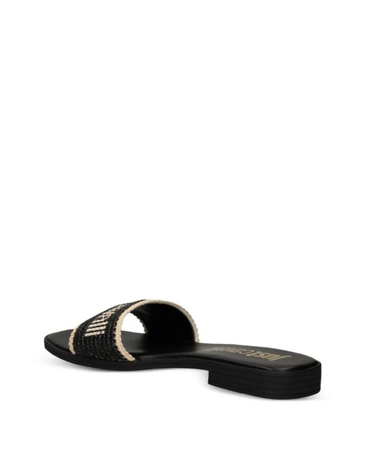 Just Cavalli White Elisie Mules
