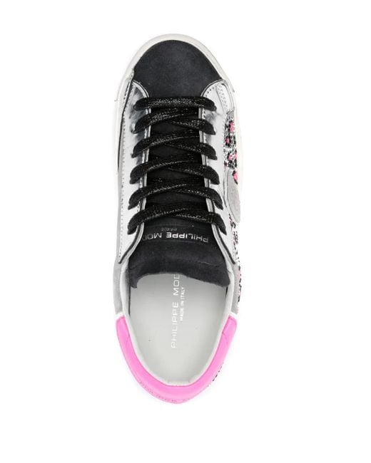 Philippe Model White Prxs Tennis Sneakers