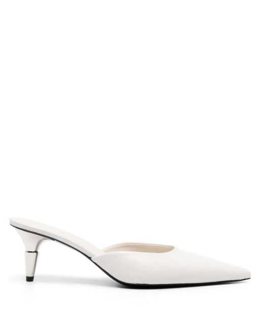 Proenza Schouler White Spike 65mm Leather Mules - Women's - Calf Leather