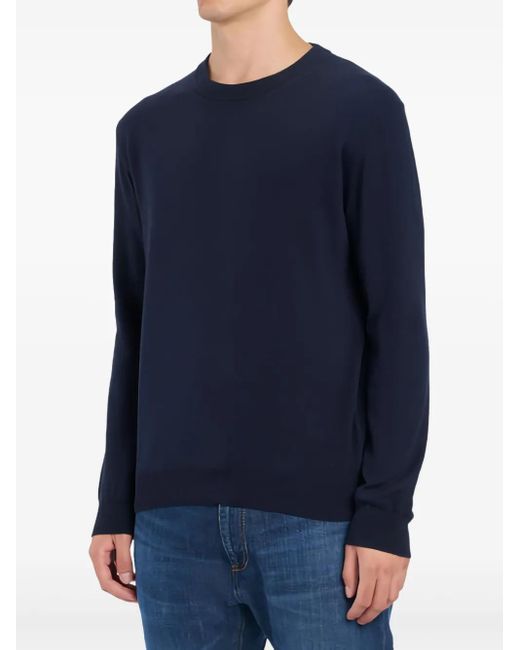 Dondup Blue Crew-Neck Sweater for men