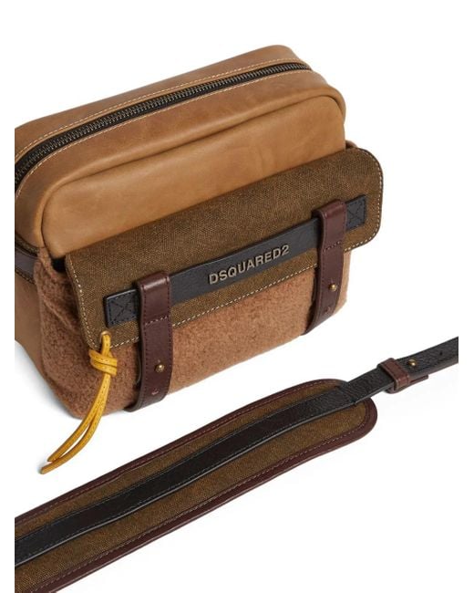 メンズ DSquared² Canadian メッセンジャーバッグ Brown