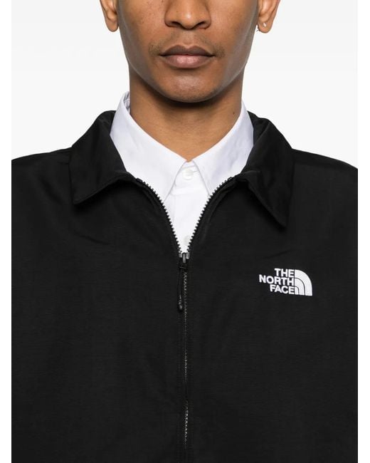 The North Face Black Logo Zip Jacket for men