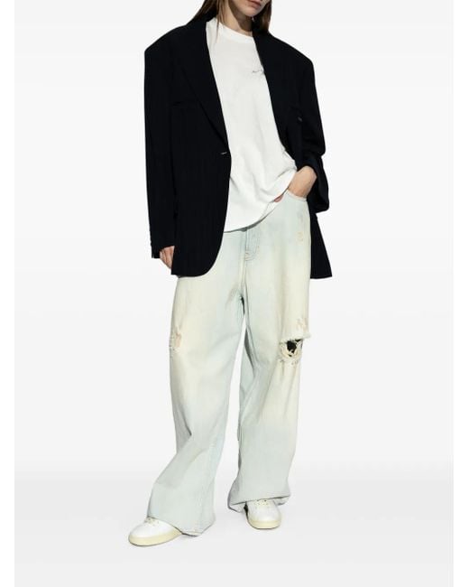 Veja White V-10 Sneakers