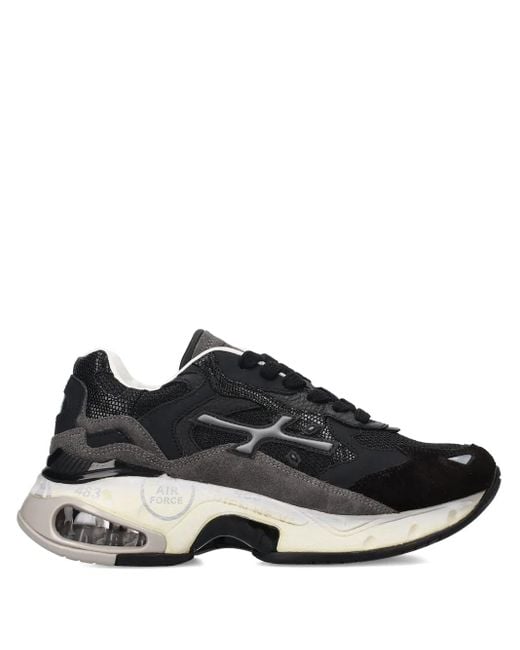 Premiata Black Sharkyd 429 Sneakers
