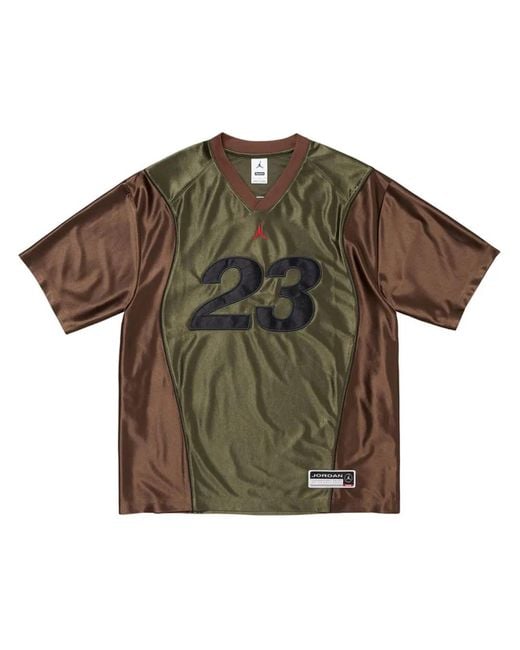 Supreme Green X Jordan Warm Up Jersey for men