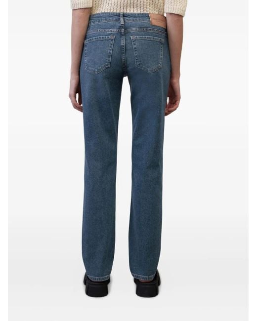 Marc O' Polo Blue Logo-Patch Jeans