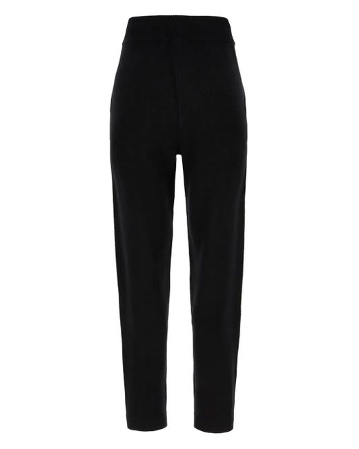 Max Mara Black Opera Track Pants