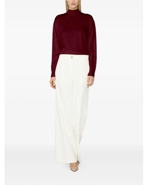 Genny Red Turtleneck Sweater