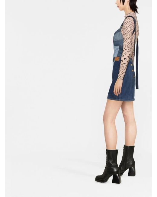 MARINE SERRE Blue Dress