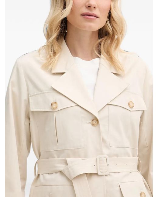 Gant Natural Belted Four-Pocket Jacket