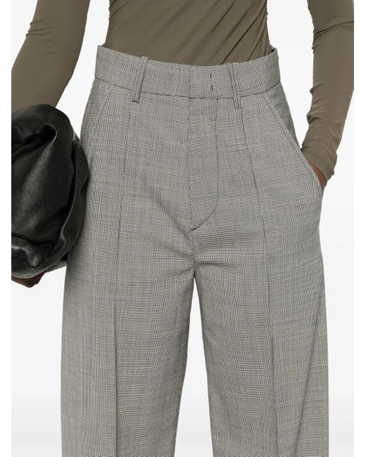 Isabel Marant Gray Stretch Wool Pants