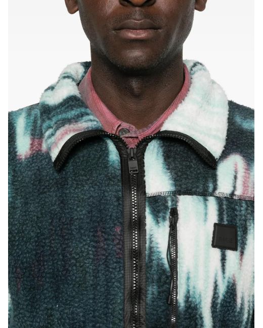 Rains Green Tie-Dye Jacket