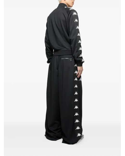 Acne Broek Met Logoprint in het Black