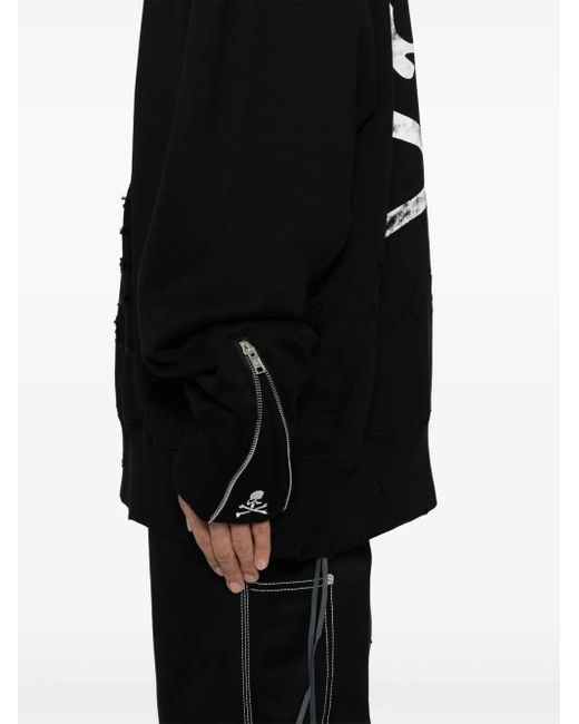 Sudadera con capucha y logo MASTERMIND WORLD de hombre de color Black