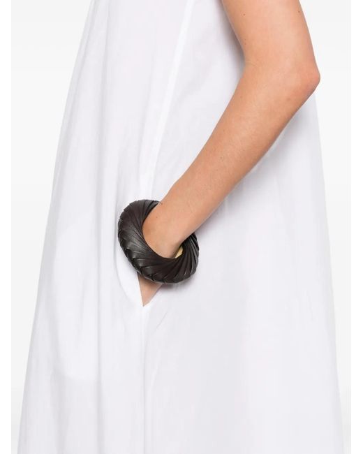 Anine Bing White Maxi Dress Flora