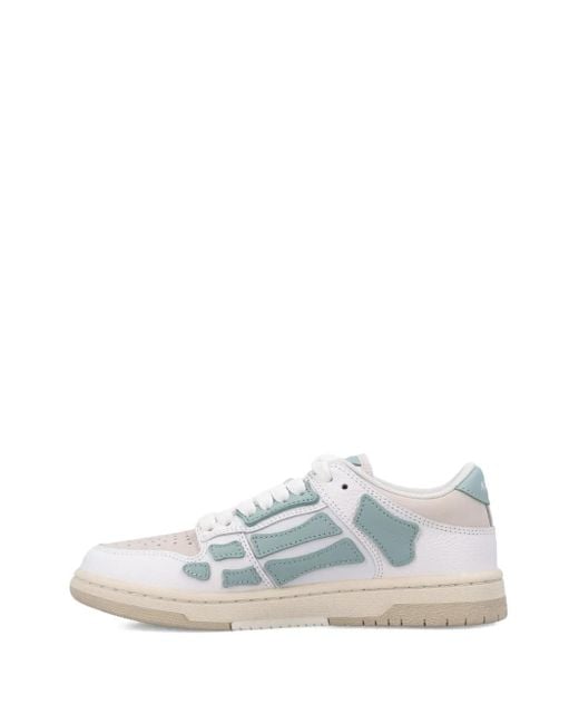 Amiri Panelled Low-top Sneakers White