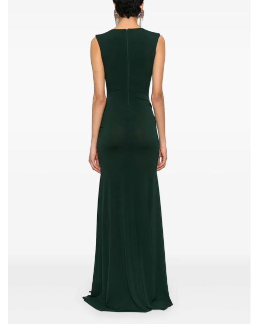 Alex Perry カットアウト マキシドレス Green