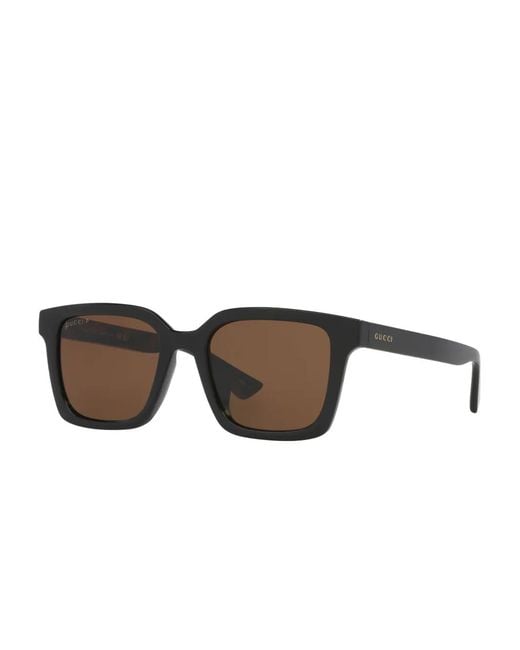 Gucci Brown Square-Frame Sunglasses for men
