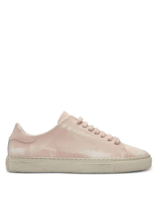 Axel Arigato Pink Clean 90 Low-Top Sneakers