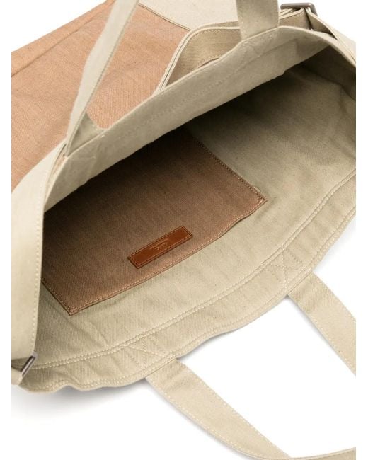 A.P.C. Natural Sac Cabas Jardin À Patch Logo