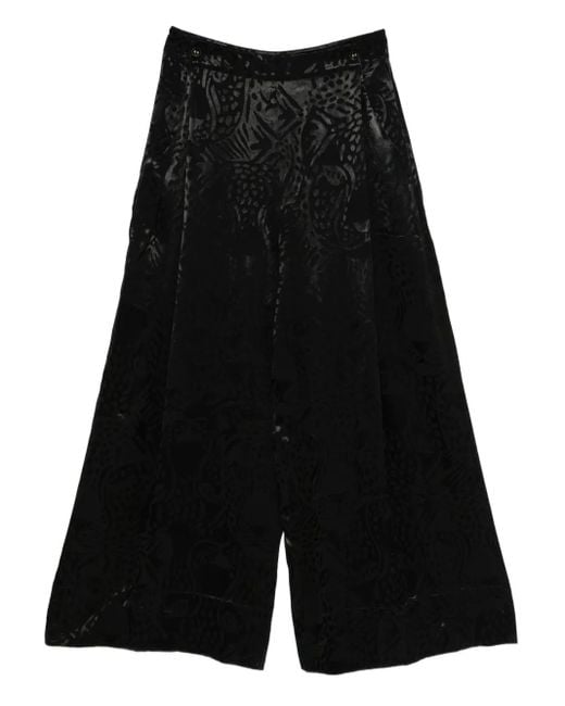 Farm Rio Black Gemusterte Hose
