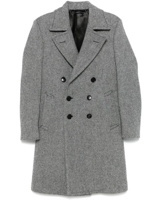 メンズ Tom Ford ダブルコート Gray