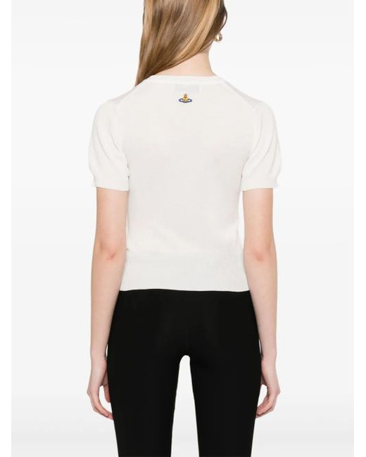 Vivienne Westwood White Tit Top