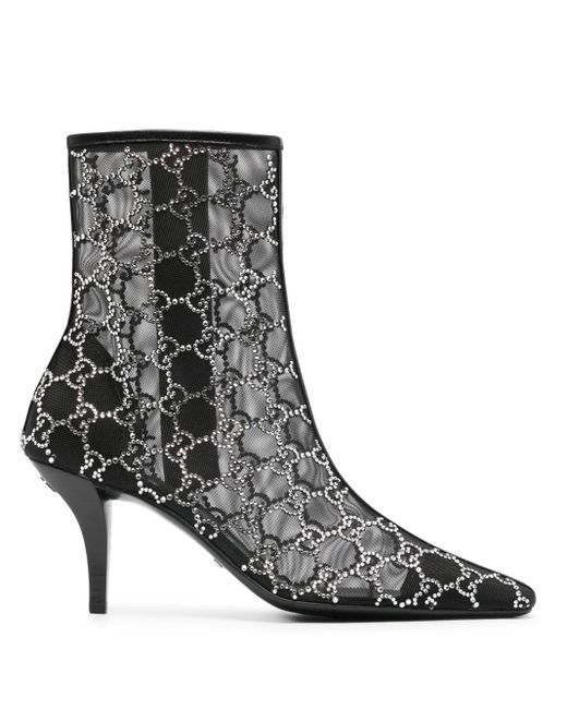 Gucci GG アンクルブーツ Black