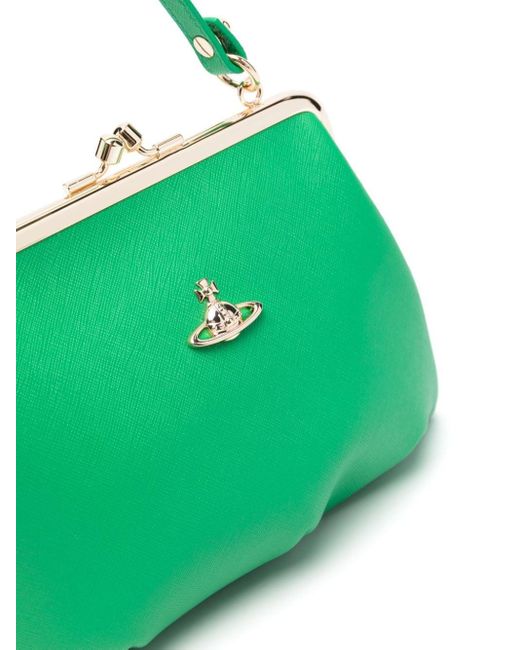 Vivienne Westwood Green Granny Orb-motif Tote Bag