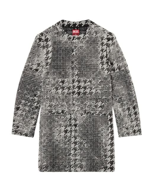 DIESEL ジャカード デニムコート Gray