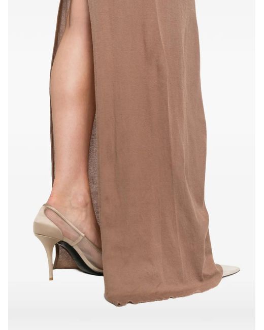 Rick Owens White Tank Maxi Dress