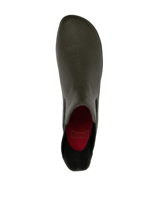 Camper Brown Nina Elasticated-Panel Ankle Boots