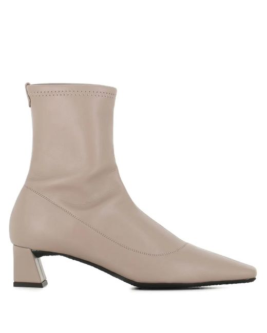 Giuseppe Zanotti ブロックヒール ブーツ White
