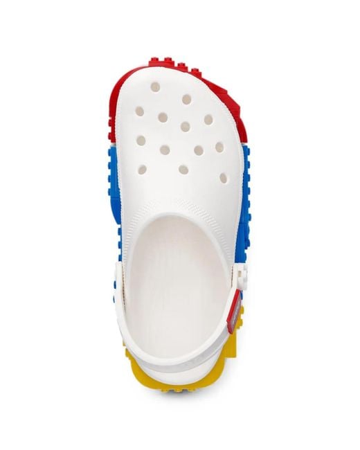 CROCSTM White X Lego Creativity Slingback-Mules