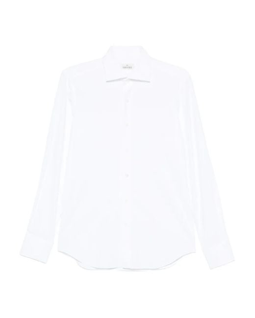 Alessandro Gherardi White Cotton Shirt for men