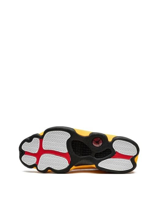 Nike Orange Air 13 Retro "Del Sol" Sneakers for men