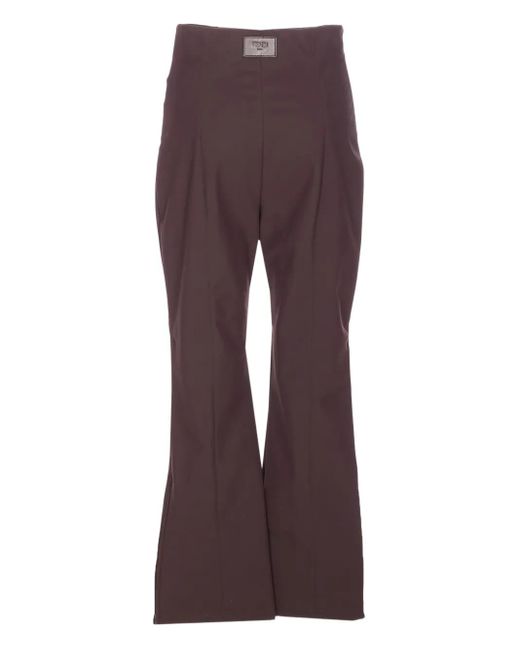 Pantaloni Da Sci A Vita Alta di Fendi in Purple