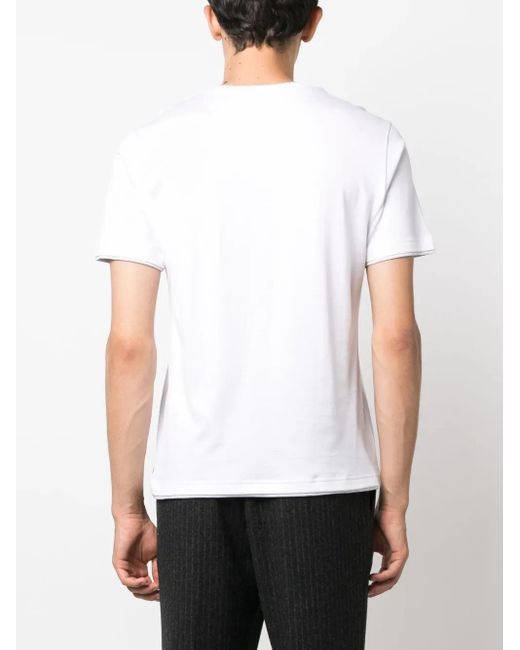 Eleventy White Short-Sleeve T-Shirt for men