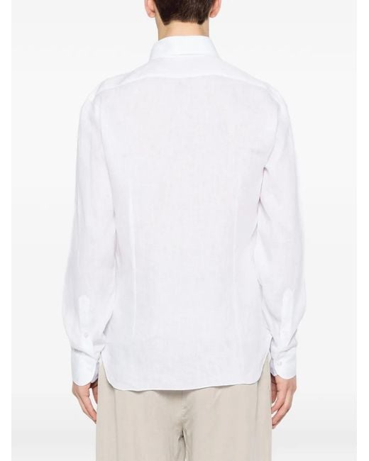 Arte' White Buttoned Shirt for men