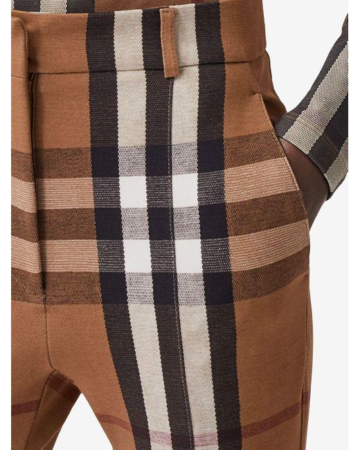 Pantalon Jodhpur à motif Vintage Check Burberry en coloris Marron | Lyst