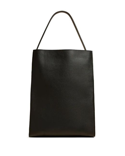 Khaite Black The Frida Leather Tote Bag