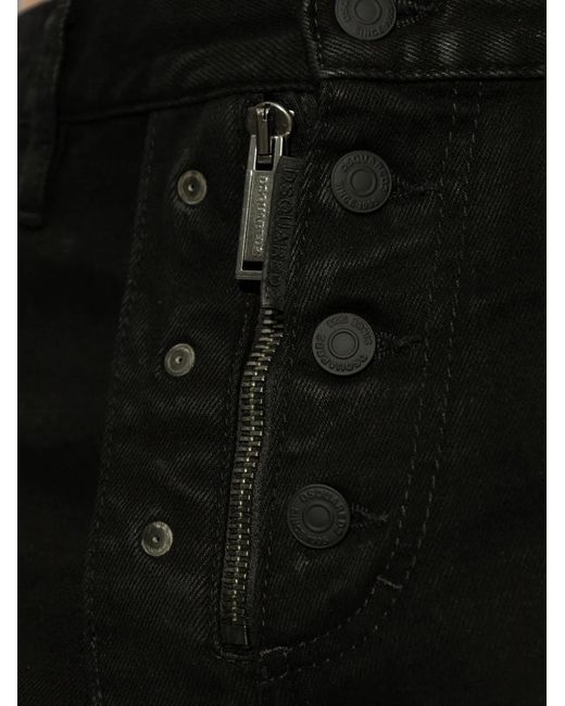 DSquared² Jeans Met Logopatch in het Black voor heren