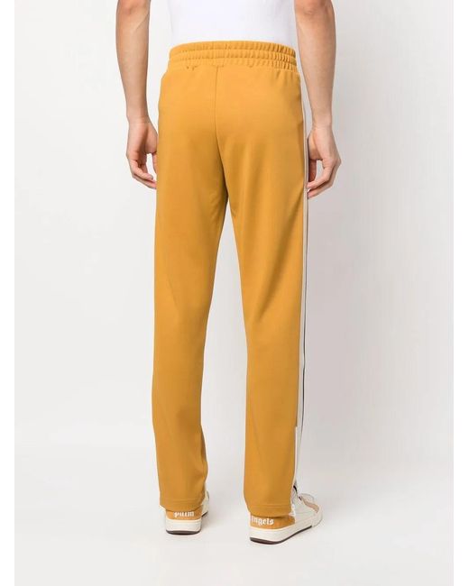 Palm Angels Jogginghose mit Logo-Print in Yellow für Herren