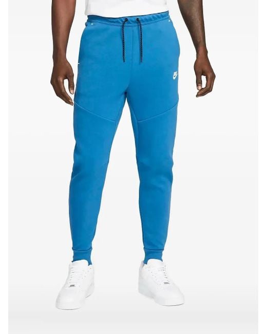 Nike Blue Tech Fleece Joggers for men