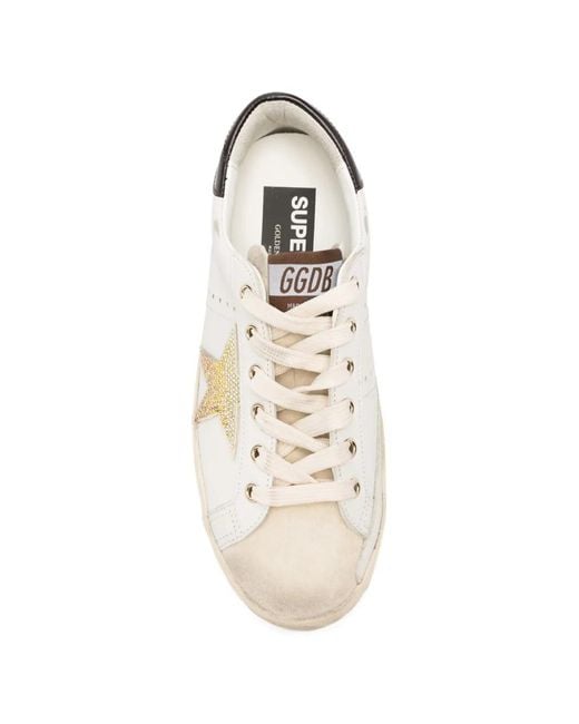Golden Goose Deluxe Brand White Super-Star Sneakers