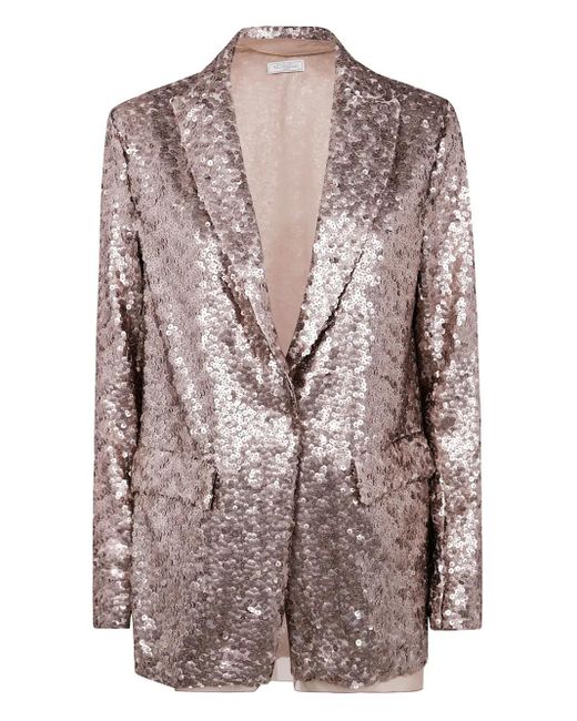 Antonelli Metallic Sequinned Blazer