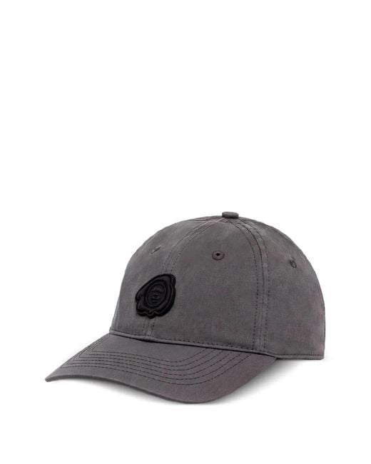 Aape By A Bathing Ape Gray Baseballkappe Mit Logo-Patch